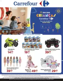 Folheto Carrefour Página 1: Boneca Titi Médica ou Faz Xixi €49,99, Carrinho básico Hot Wheels €19,99