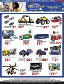 Folheto Carrefour Página 10: Navio patrulha mega city bbr €119,99, Carro de fricção Metal, Cores sortidas €5,99
