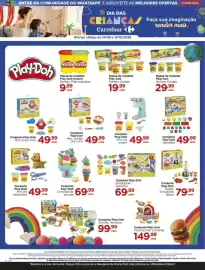 Folheto Carrefour Página 18: Massa de modelar Play-Doh Sortido €19,99, Conjunto Play-Doh Swirlin Smoothies Blend €79,99