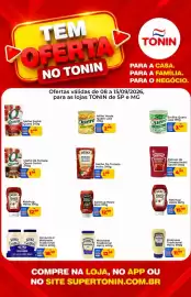 Catálogo Tonin Superatacado semana 37 Página 1: Heinz - extrato de tomate €4,99, Heinz - maionese tradicional €11,99