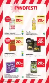 Hemköp reklamblad vecka 38 Sida 6: Garant vetemjöl €20,00, Frysta bär €20,00