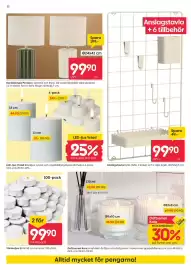 Rusta reklamblad vecka 38 Sida 12: Doftserien Kaia €69,90, Värmeljus €9.990,00