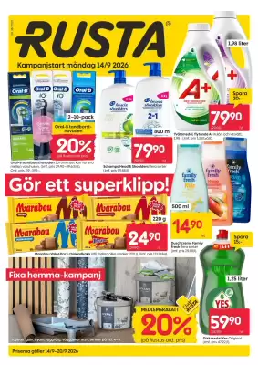 Rusta (giltig till och med 20-09)
