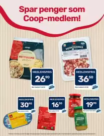 Matkroken kundeavis Side 5: Coop Makrell i tomat €44,90, Coop Pesto, Medlemspris