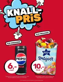 Matkroken kundeavis Side 9: Pepsi MAX €6,00, Nidar Smågodt €10,00