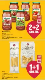 Delhaize folder week 38 Pagina 19: Pasta La Molisana €2,15, Tomatensaus Miracoli €7,98