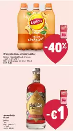 Delhaize folder week 38 Pagina 25: Bruisende drank op basis van thee €5,45, Alcoholvrije drank Pollen €23,95
