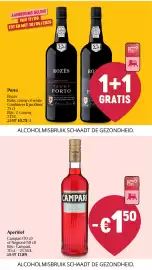 Delhaize folder week 38 Pagina 27: Aperitief Campari €17,89, Porto Rozès €10,75