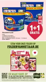 Delhaize folder week 38 Pagina 37: Wasmiddel in pods Dash €29,99, Avocado €2,99