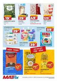 Matrix Butikerna reklamblad vecka 38 Sida 4: Softlan €39,95, Rena tvättmedel color €59,95