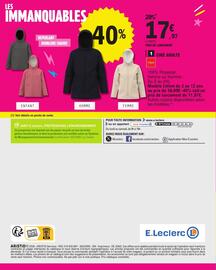 Catalogue E.Leclerc semaine 38 page 44: Tisiaa ciré adulte €17,97