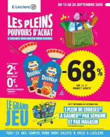 Catalogue E.Leclerc semaine 38 page 1: Harrys DooWap €2,37