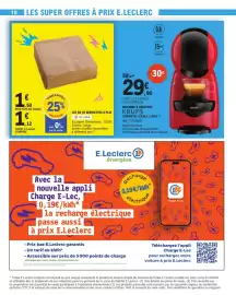 Catalogue E.Leclerc semaine 38 page 10: KRUPS MACHINE À DOSETTES €29,90, HOMESIDE Serviettes €1,12