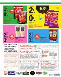 Catalogue E.Leclerc semaine 38 page 17: HEINZ MAYO €3,50, Vico Curly Donuts €2,05