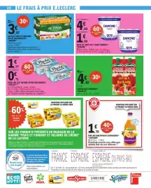Catalogue E.Leclerc semaine 38 page 20: YOPLAIT Perle de Lait €0,71, ACTIVIA FRUITS PANACHÉS €3,97