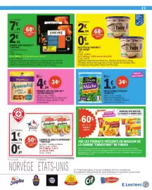 Catalogue E.Leclerc semaine 38 page 23: Florette Mâche €1,29, MAÎTRE PRUNILLE Amandes grillées sans sel €4,24