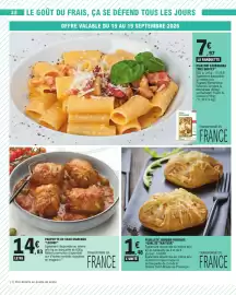 Catalogue E.Leclerc semaine 38 page 28: LECHEF Paupiette de veau Marengo €14,83, FEUILLETÉ JAMBON FROMAGE €1,48