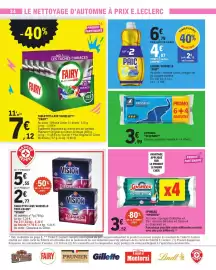 Catalogue E.Leclerc semaine 38 page 34: Spontex Eponges €3,52, ÉLEPHANT Eponges vaisselle €3,99