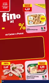 Volantino ALDI settimana 39 Pagina 10: Il podere pancetta a fette €2,49, Fileni Arrosto di tacchino, pollo e suino €5,99
