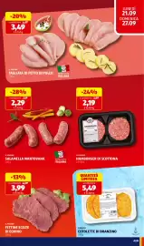 Volantino ALDI settimana 39 Pagina 11: Il podere salamella mantovana €2,29, Il podere fettine scelte di equino €3,99