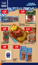 Volantino ALDI settimana 39 Pagina 12: Adler Prosciutto della Foresta Nera IGP €2,99, Wiesn Schmankerl Grissini Brezel €1,99