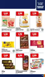 Volantino ALDI settimana 39 Pagina 17: Galbusera Riso su Riso cioccolato e arancia €1,79, Trancetto al cacao magro €1,39