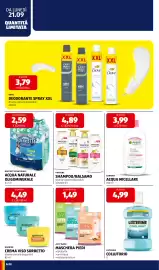 Volantino ALDI settimana 39 Pagina 20: Acty Mask maschera piedi €1,49, Listerine collutorio €4,99