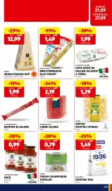 Volantino ALDI settimana 39 Pagina 21: I colori del sapore uova medie €1,99, Carne Salada €2,19