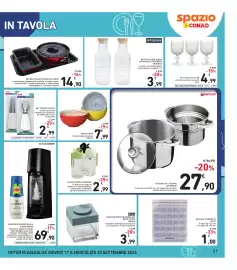 Volantino Spazio Conad Pagina 27: SET DELIZIA RED STAMPI DA FORNO €14,90