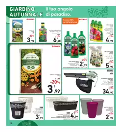Volantino Spazio Conad Pagina 28: STALLATICO CONAD €3,99, NUTRIMENTO PER PIANTE CRESCITA MIRACOLOSA €6,90