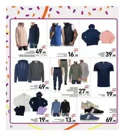 Volantino Spazio Conad Pagina 32: CAPPOTTO SPORTIVO DONNA CON CAPPUCCIO E ZIP €49,90, GILET UOMO/DONNA €16,70