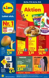 Lidl Flugblatt woche 38 Seite 1