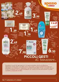 Volantino Spazio Conad | Bellezza Pagina 7: Sapone mani con antibatterico €2,49, Amido di riso puro Bios & Derma €3,99