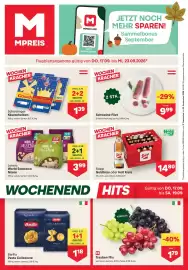 MPreis Flugblatt woche 38 Seite 1