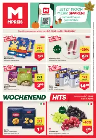 MPreis Flugblatt woche 38 Seite 1