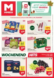 MPreis Flugblatt woche 38 Seite 1