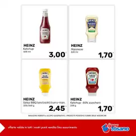 Volantino Iper Tosano settimana 38 Pagina 11: Heinz senape classica €2,45, Heinz Ketchup €3,00