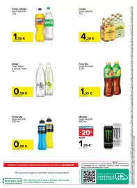 Volantino Carrefour Market | Speciale Coca-Cola Pagina 2: Kinley Tonic Water o Lemon Taste €0,99
