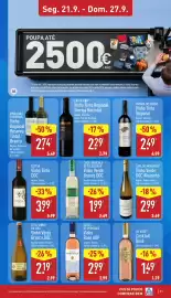 Folheto ALDI semana 39 Página 11: Coop. Agrícola de Felgueiras Vinho Verde Branco DOC €1,99