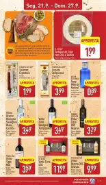 Folheto ALDI semana 39 Página 7: Castillo de Albai Vinho Tinto DOC €11,99, Pagos del Rey Vinho Branco DOC Seleção €9,99