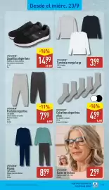 Folleto ALDI semana 39 Página 19: Up2fashion gafas de lectura €2,99, Up2fashion pantalón deportivo €7,99