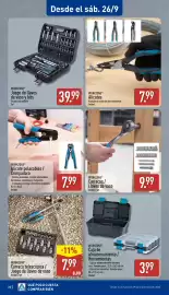Folleto ALDI semana 39 Página 22: Workzone alicate pelacables / crimpadora €7,99