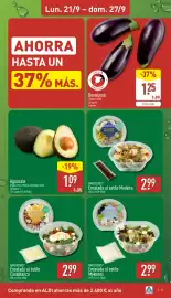 Folleto ALDI semana 39 Página 5: Daylicious ensalada al estilo madeira €2,99, Daylicious ensalada al estilo mykonos €2,99