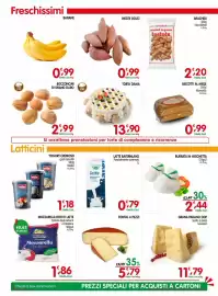 Volantino D'Ambros Pagina 3: Fontal a pezzi €5,79, Patate dolci €0,99