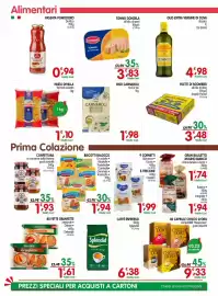 Volantino D'Ambros Pagina 8: Riso Carnaroli Noi & Voi €1,98, Cornetti Albicocca Cacao Casalini €1,99