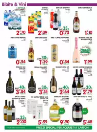 Volantino D'Ambros Pagina 9: Birra Forst Premium €1,10, Birra Leffe Blonde €1,39