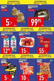 Matdax reklamblad vecka 38 Sida 2: Ehrmann mousse €5,00, Nektariner €15,00