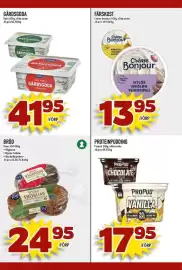 Matdax reklamblad vecka 38 Sida 21: Valio Gårdsgoda €41,95, Fazer bröd €24,95