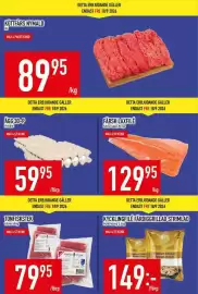 Matdax reklamblad vecka 38 Sida 4: Pure Poultry färdiggrillad strimlad €149,00, Ullmo tonfiskstek €79,95