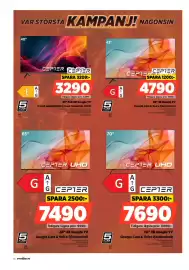 Power reklamblad vecka 38 Sida 14: Cepter 70" 4k google tv €7.690,00, Cepter 43" 4K Google TV €4.790,00